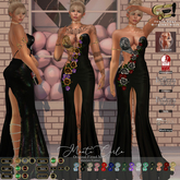 Son!a-Edge MonteCarlo Fitted mesh Formal Dress Jet