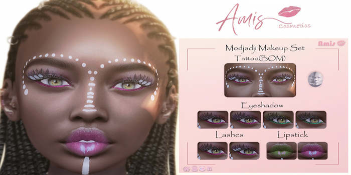 [Amis] Modjadji Makeup Set (BOM/Genus)