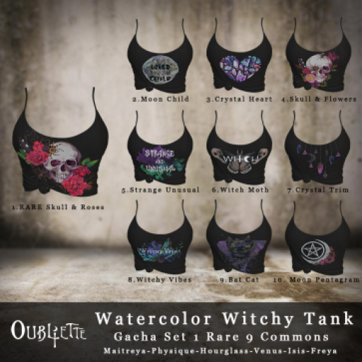 Gacha Extra - Obliette - Witchy Tank #2 Moon Child