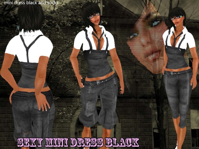 Sexy school girl capri pants