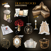 [Kres] Hollywood - Full Set inc 2 RARES