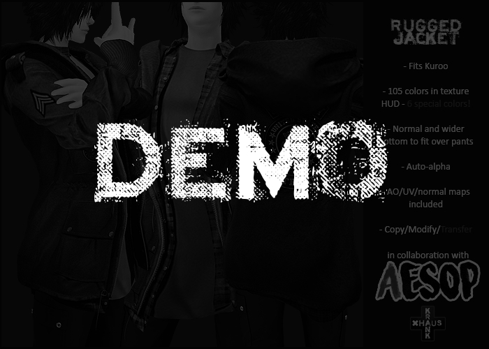 krankhaus - Kuroo - Rugged Jacket DEMO