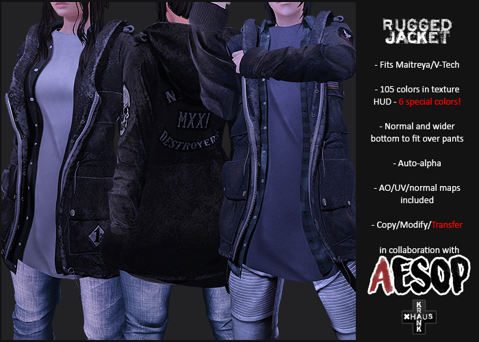 krankhaus - Maitreya/V-Tech - Rugged Jacket