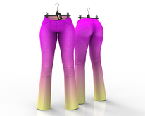 ** Harmonia Magenta Ombre Suzy Pants Maitreya Slink Belleza TMP