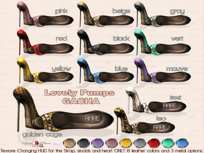 Pure Poison  - Lovely Pumps - Text - Maitreya[BOXED] RARE