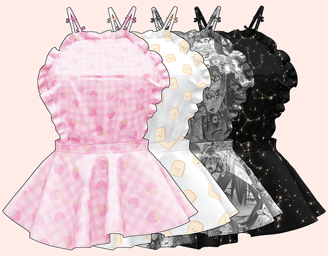 Smolfry. // Momo Dress FATPACK [Add Me]