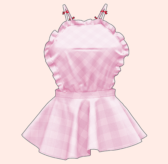 Smolfry. // Momo Dress PINK [Add Me]