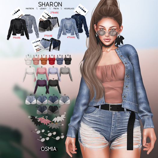 OSMIA - Sharon.Top - M - Clay