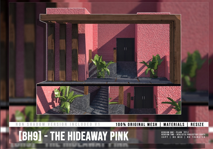[BH9] - The Hideaway (Pink)