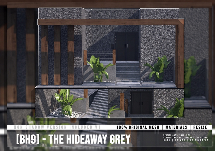 [BH9] - The Hideaway (Grey)