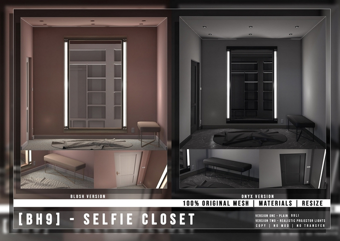 [BH9] - Selfie Closet Blush