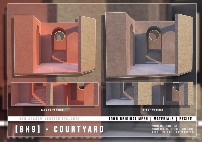 [BH9] - Courtyard Salmon