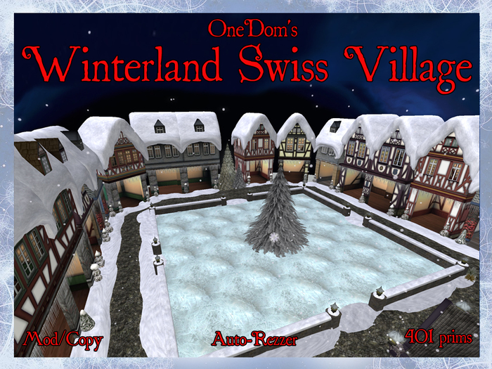 [ONEDOM]  Winterland Swiss Village