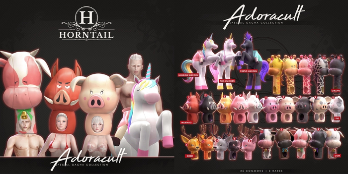 HORNTAIL - [UNICORNPURPLE] Adoracult <BOX> RARE