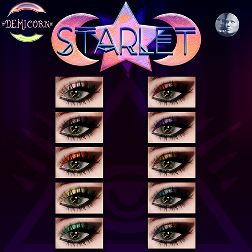 {Demicorn} Starlet Eyeshadow - Genus FATPACK