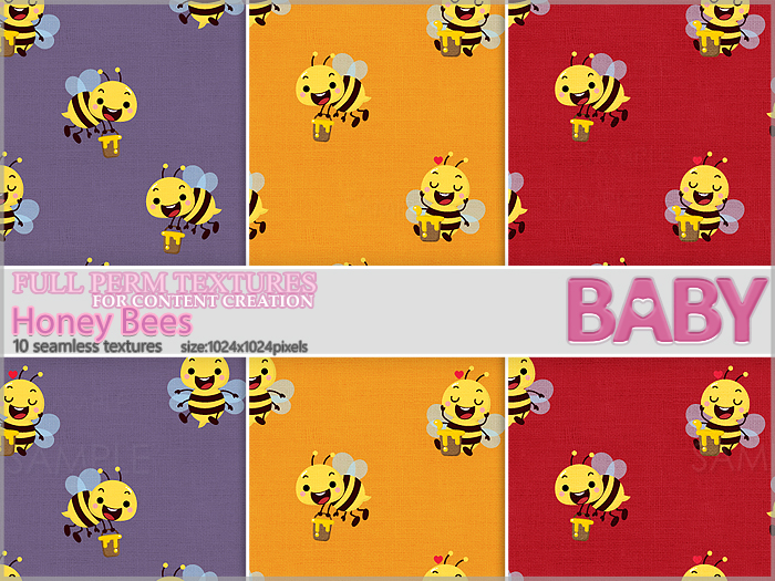 :*BC*: TEXTURES Honey Bees