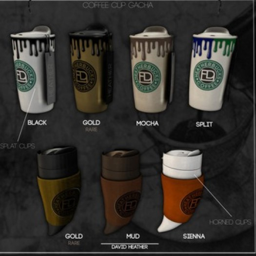 -David Heather-Splat Coffee Cup/Split
