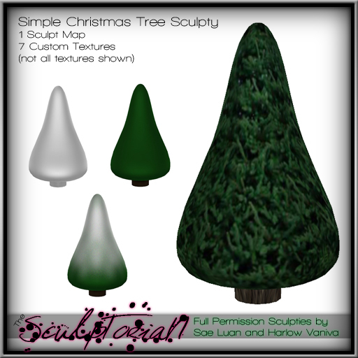 the Sculptorian - Simple Christmas Tree Sculpty