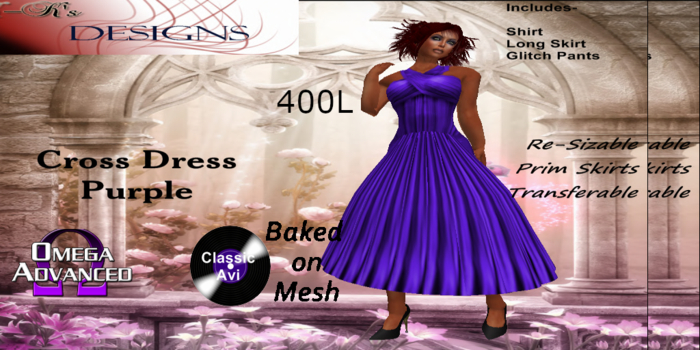 Cross Dress Purple