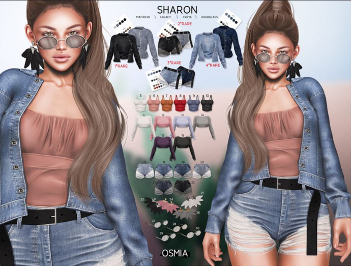 OSMIA - Sharon.Top - M - Blue