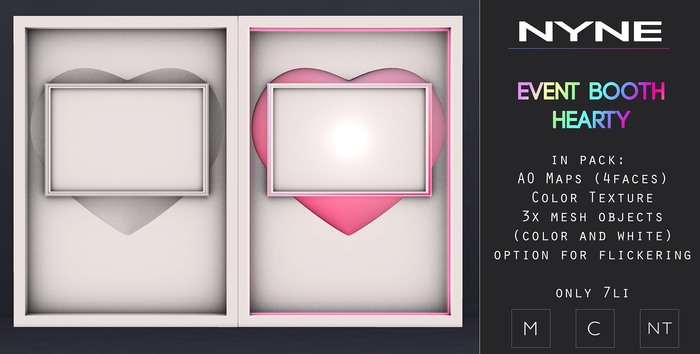 [NYNE] Wall Display - Event Booth - Hearty