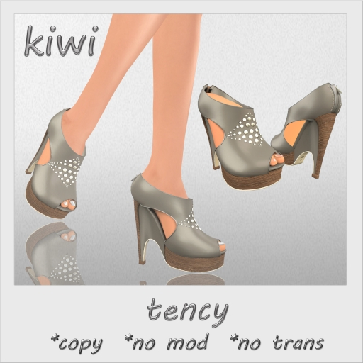 KIWI TENCY PLATFORM SHOES (GREY)