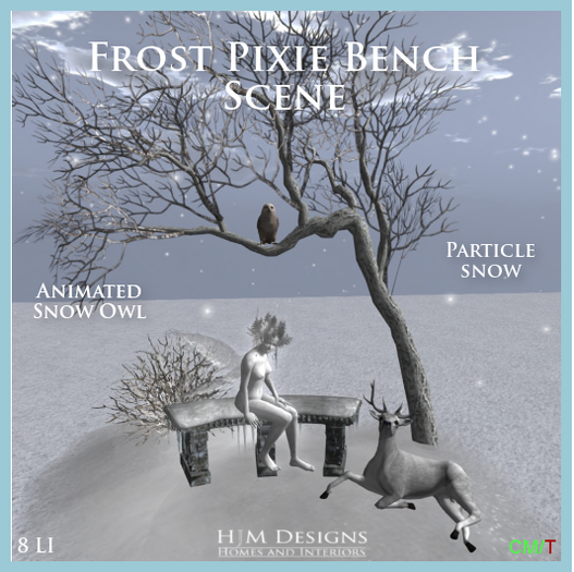 Frost Pixie Bench Scene
