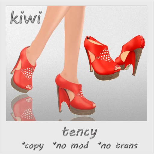 KIWI TENCY PLATFORM SHOES (RED)