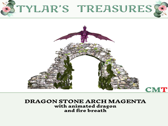 .:TT:.  DRAGON STONE ARCH MAGENTA  add me!