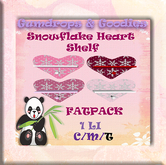 02-20 G&G ~ SHELF FATPACK Snowflake Heart