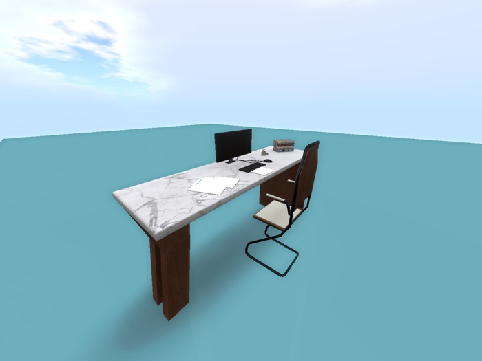 Office Desk 1 - FAT PACK