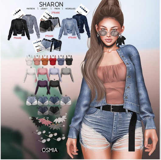 OSMIA - Sharon.Glasses - Gold