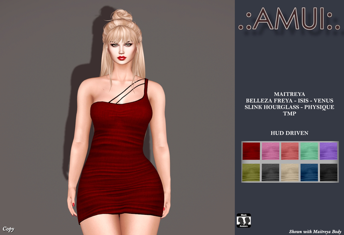 .:AMUI:. "Gina" Dress (Maitreya Belleza Slink)