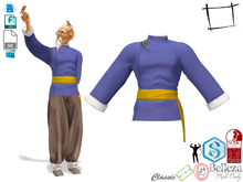 Dae Obj FBX Martial Art Kungfu Top Slink Male, Belleza Jake, Signature Gianni, Ocacin Gamit, Onupup