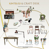PLAAKA - Kintsugi & Craft Desk Full Set inc RARE