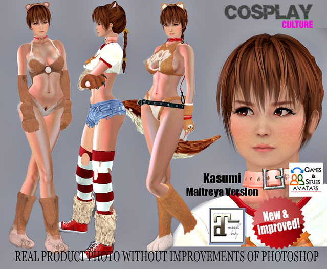Kasumi's Full Body + Furry Costume Collection - BOX
