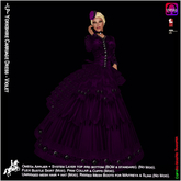 ~LP~ Yorkshire Carriage Dress - Violet [Add & Click]