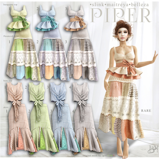 !gO! Piper bow top - 2