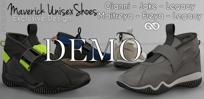 Demo FashionNatic - Maverick Shoes Fatpack Unisex - Signature Gianni, Legacy, Jake, Maitreya, Freya, Legacy