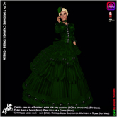 ~LP~ Yorkshire Carriage Dress - Green [Add & Click]