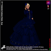 ~LP~ Yorkshire Carriage Dress - Blue [Add & Click]