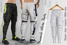 FashionNatic - Maverick Pants White - Signature Gianni, Belleza - Jake, Legacy