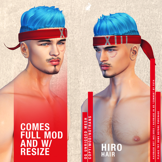 lock&tuft - hiro brown + red