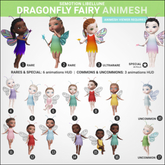 SEmotion Libellune Dragonfly Fairy Animesh #14