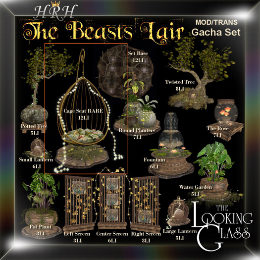 TLG - The Beasts Lair Cage Seat RARE