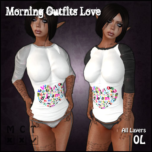 [Sassy Kitty Designs] Morning Outfits Love