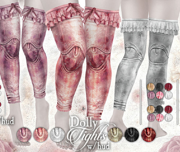 CURELESS [+] Anatomic Doll / Dolly Tights / RED 1