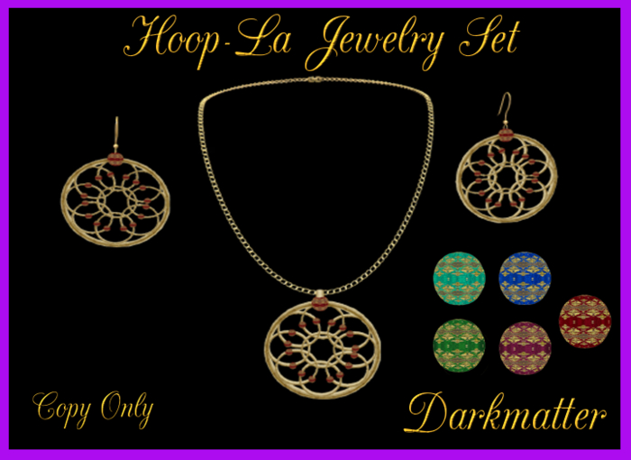 Darkmatter Hoop-La Jewelry Set