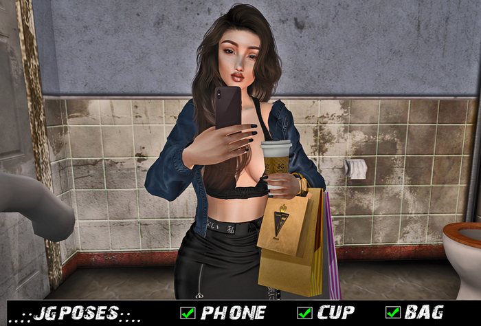 Pose Woman Shopping