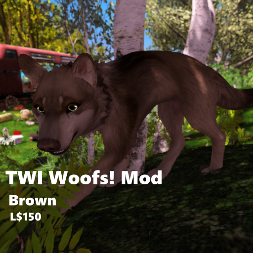 TWI Wolf Woofs! Brown Mod